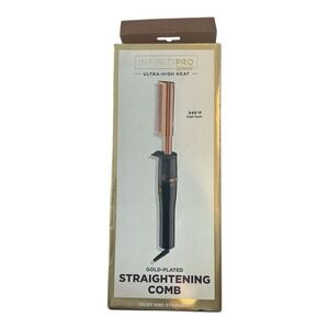 InfinitiPRO by Conair - Gold-Plated Straightening Comb (2013NR) Hair Tool